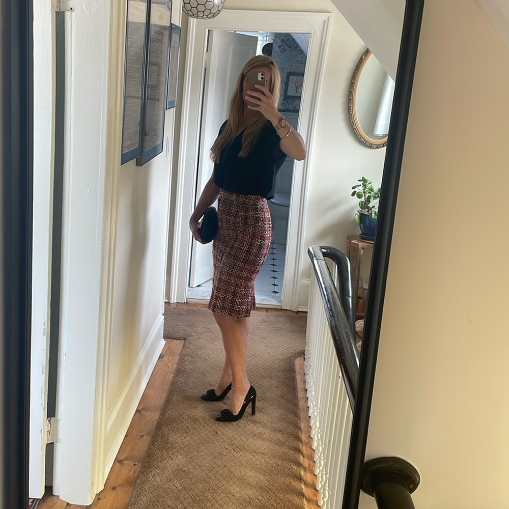Tweed pencil skirt size 39